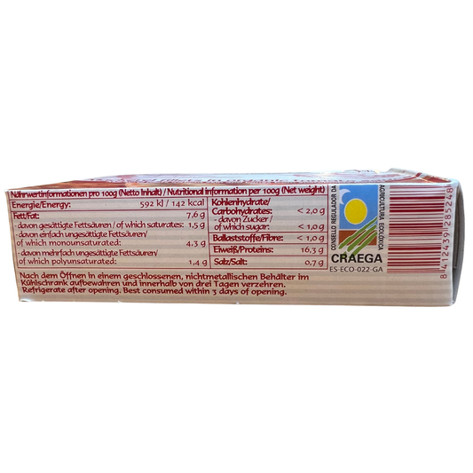 125g Mackerel Fillets in Organic Tomato sauce - Pan Do Mar