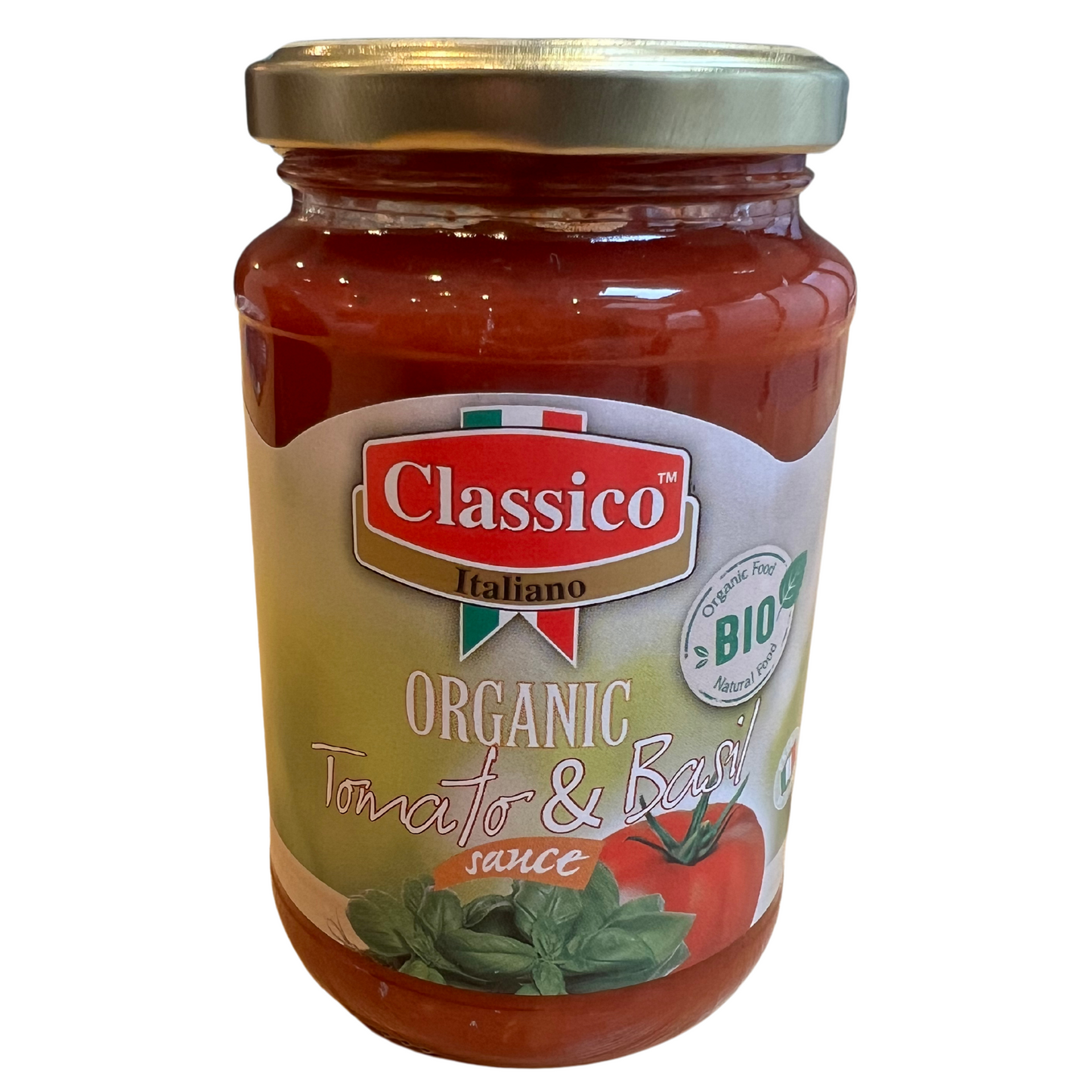 350g Italian organic tomato & basil sauce - Classico