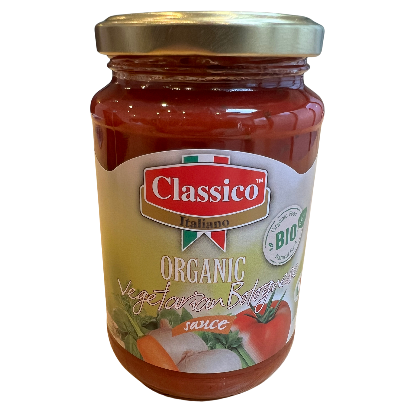 350g Italian organic vegetarian bolognese sauce - Classico