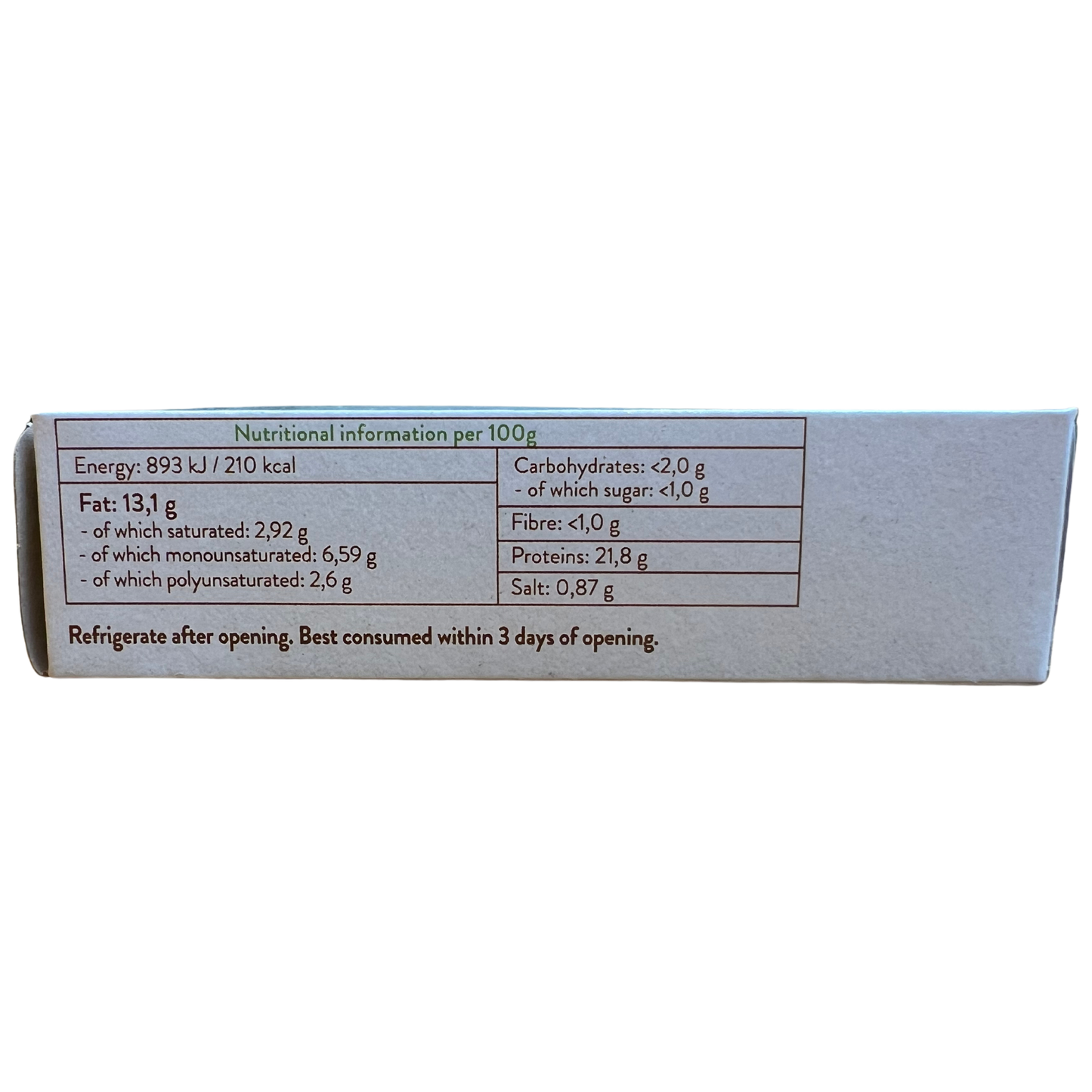 125g Sardines in Organic Olive Oil - Fish & Nature