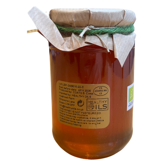 500g Spanish raw organic honey - ECOATO