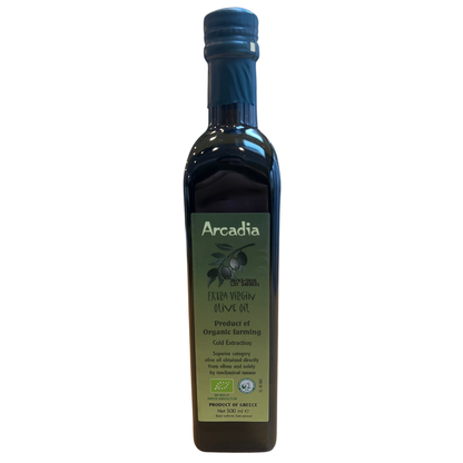 1/2 Litre Greek Organic olive oil - Arcadia